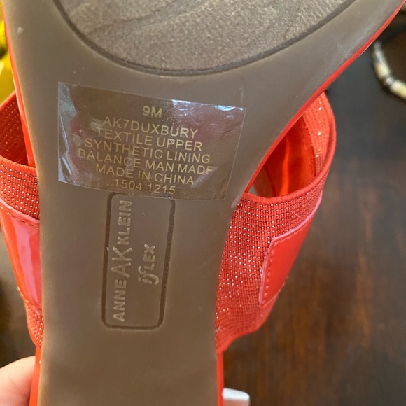 ANNE AK KLEIN ladies sandals  
 Size 9 - Picture 9 of 11